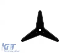 Rejilla estilo GT cromada/negra adecuada para Mercedes Clase C W205 sedán, S205 familiar, C205 coupé 2014-2018 con apertura para cámara-image-6132427