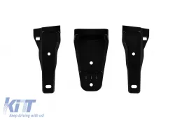 Rejilla estilo GT cromada/negra adecuada para paquete Offroad para Mercedes GLC SUV X253, GLC Coupe C253 después de 2019-image-6145868