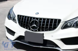 Rejilla estilo GT cromada/negra adecuada para Mercedes E-Class C207 coupé, A207 cabrio 2014-2017-image-6146013