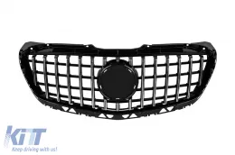 image-18-Rejilla estilo GT cromada/negra adecuada para Mercedes Sprinter W906 2014-2017