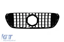 Rejilla estilo GT cromada/negra adecuada para Mercedes X-Class BR470 después de 2018-image-6236995