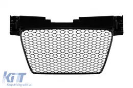 image-68-Rejilla negra brillante estilo RS, adecuada para Audi TT Coupé, Convertible 2008-2015 sin base de emblema