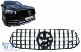Rejilla para Mercedes GLE SUV W167 V167 GLE C167 Sport Line 19-06.23 GTR Panamericana Look-image-6076988