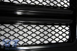 Rejilla Parrilla Frontal para Mercedes Clase G W463 90-17 G65 G63 Look Negro-image-5994685