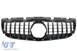 image-51-Rejilla Parrilla para Mercedes SLC-Class R172 Facelift 16-19 GTR Diseño Negro