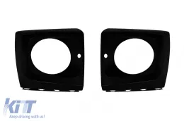 Rejilla tipo GT lacada en negro con cubiertas de faros adecuada para Mercedes G-Class W465 después de 2025-image-6237135