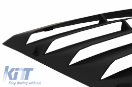 Rejillas ventana para Ford Mustang Mk6 VI 15-19 Persianas Louvers PFT Style-image-6046894
