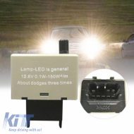 Relay Flasher suitable for LED 12 Volt Adjustable 8PKT 1 Pc