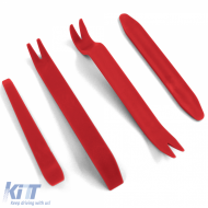 Removal tool mounting lever car trim interior panel strips red
