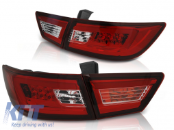 RENAULT CLIO IV 13-16 HATCHBACK LED BAR RED WHITE
