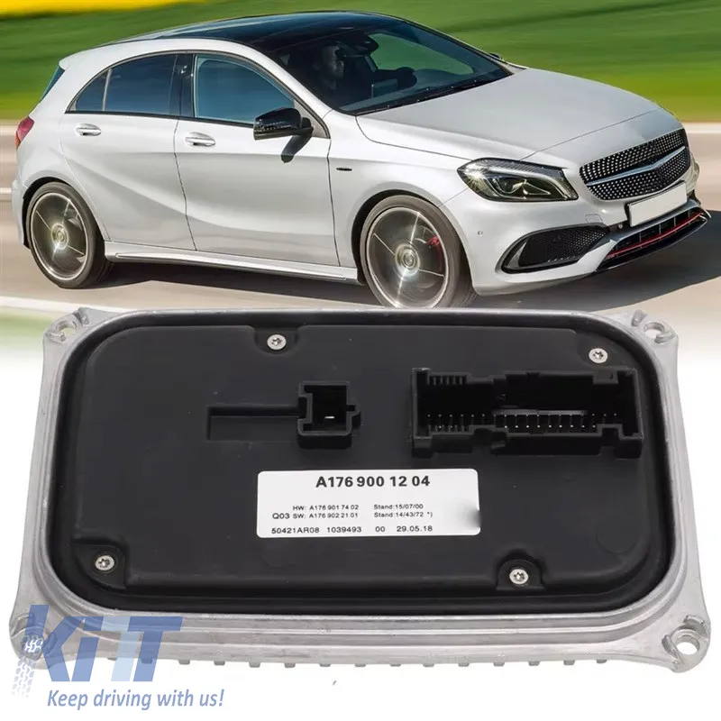 Replacement Headlight Module After Market A1769001204 suitable for Mercedes W176 / W117 / X156 1 Piece
