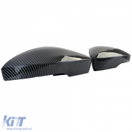 Replacement mirror cap set carbon-look for Skoda Octavia 5E 2012-2020-image-6257667