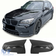 Replacement mirror caps carbon look suitable for BMW X1 E84 Facelift + i3 - ODMCB6014117