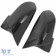 Replacement mirror caps carbon look suitable for 1 Series BMW F20 F21 2 Series F22 F23-image-6261488