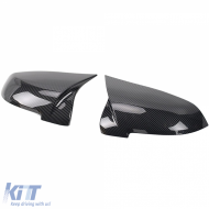 Replacement mirror caps carbon look suitable for BMW F10 F11 F06 F012 F13 F01 F02-image-6261492