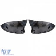 Replacement mirror caps gloss black suitable for BMW X3 F25 X4 F26 X5 F15 X6 F16-image-6261520