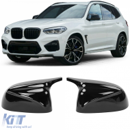 image-26-Replacement mirror caps glossy black suitable for BMW X3 G08 X4 G02