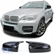 image-27-Replacement mirror caps sport look gloss black suitable for BMW X5 E70 X6 E71