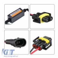 Resistors Canceller Canbus suitable for Led with H11 socket Plug & Play 12Volt 1pc-image-6313831