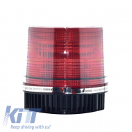 Revolving Warning Light Magnetic Led 12V 9.5x11.5cm Red