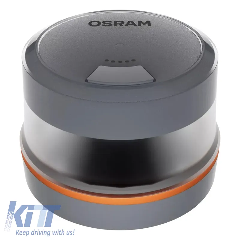 Revolving Warning Light Magnetic Osram LEDguardian Road Flare Signal V16 IoT 9Volt 1900K 84 x 60 mm Orange LEDSL105