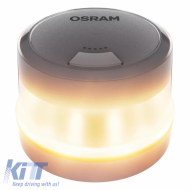 Revolving Warning Light Magnetic Osram LEDguardian Road Flare Signal V16 IoT 9Volt 1900K 84 x 60 mm Orange LEDSL105