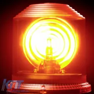 Revolving Warning Light Osram Beacon Light H1 24Volt 2200K 150 x 193 mm Orange RΒL101-image-6308688