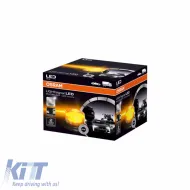 Revolving Warning Light Osram Led Beacon Light 12/24Volt 1900K 148 x 89 mm Orange RΒL102-image-6309723