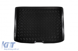 Rezaw-Plast polyethylene trunk mat suitable for Audi A3 hatchback, Sportback after 2012, with a full-size spare wheel - ABTLPA6021626