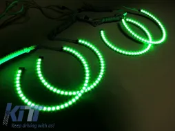 RGB Angel Eyes autopro BMW 3-as E36 1990-1998 sedan/wagon/coupe/compact, 5-ös sorozat E39 1995-2000, 7-es sorozat E38 1994-2001-image-6129149