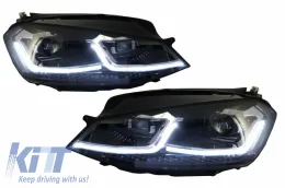 image-52-RHD LED Headlights suitable for VW Golf 7 VII (2012-2017) Facelift G7.5 R Line Look Sequential Dynamic Turning Lights