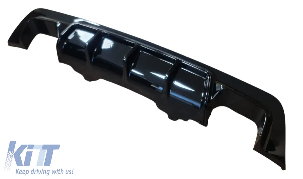 Ribbed diffuser suitable for BMW E60 E61 High Class with clips