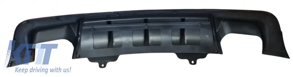 Ribbed diffuser suitable for BMW E60 E61 High Class with clips