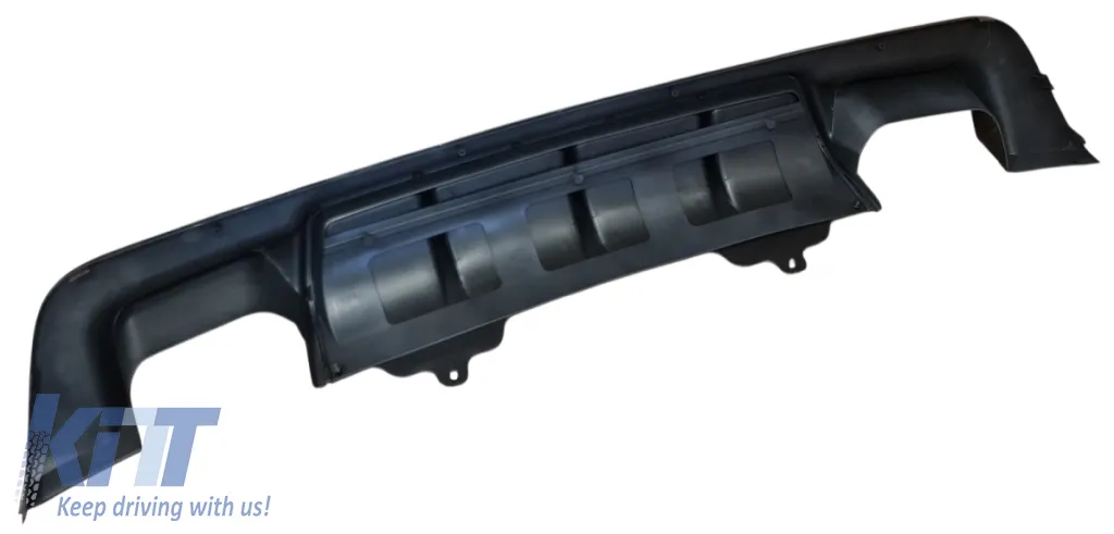Ribbed diffuser suitable for BMW E60 E61 High Class with clips