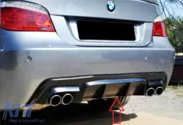 image-7-Ribbed double diffuser suitable for BMW E60 E61