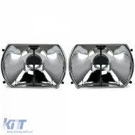 Riflettori per fari manuali sinistro destro per Mercedes R107 SL SLC 71-89-image-6196739
