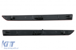 Riflettori rossi per BMW Serie 3 F30 11-19 Solo M3 Paraurti Posteriore Sport Look-image-6078993