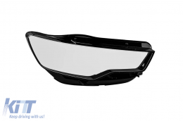 image-4-Right headlight glass suitable for Audi A6 C7 2011-2015