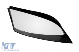 Right headlight glass suitable for Audi TT 2006-2014 - ABAUHL6008081