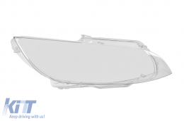 Right headlight glass suitable for BMW 3 Series E92 Coupe, E93 Cabriolet 2007-2009 - ABBMHL6008698