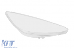 Right headlight lens suitable for Peugeot 308 2012-2015 - ABPEHL6007901