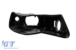 Right housing suitable for halogen headlights for Volkswagen Touareg 2007-2010