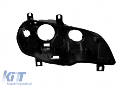 Right housing suitable for xenon headlights for BMW X5 E70 2007-2010 - ABBMHL6009707