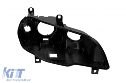 image-23-Right housing suitable for xenon headlights with AFS for BMW X5 E70 2007-2010