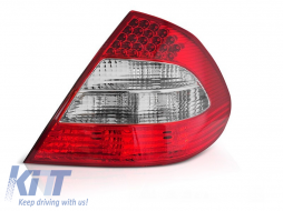 Right LED tail light suitable for Mercedes E-Class W211 sedan 2006-2009, red - ABMETX6011982