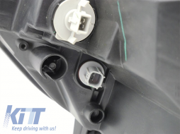 Right reflector headlight suitable for Ford Ka+ 2018-2020 with black base-image-6236828