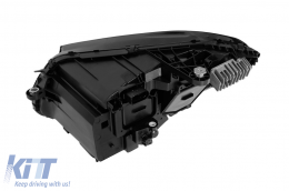 Right Static LED headlight suitable for Mercedes C-class W205 sedan, S205 station wagon 2014-2018-image-6256938