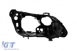 image-78-Right xenon headlight housing suitable for BMW 5 Series E60 Sedan, E61 Touring 2003-2007