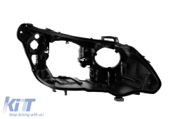 image-79-Right Xenon headlight housing without AFS suitable for BMW 5 Series E60 sedan, E61 touring 2007-2010