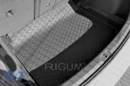 Rigum gumi csomagtértálca Volkswagen Golf 7 hatchback 2012-2019, alsó csomagtérpadló pozícióhoz-image-6243870
